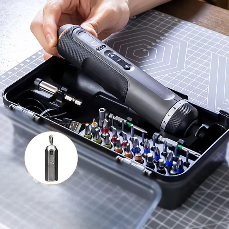Electric Screwdriver Rechargeable Usb - JINLI WX242 WX240 4V Mini Elektrischer