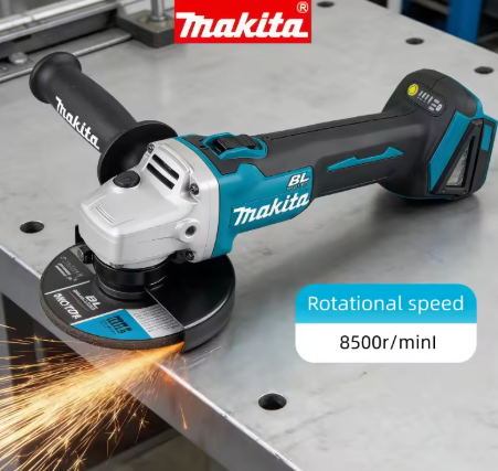 Brushless Angle Grinder Battery Powered - Makita DGA404 125mm Bürstenloser Akku-Winkelschleifer 18V