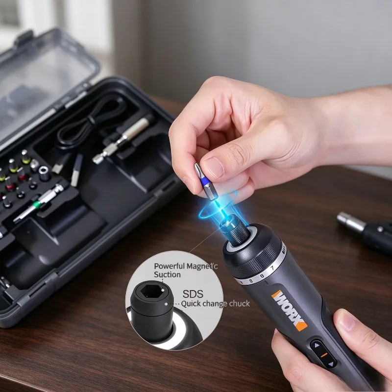 WORX WX242 Elektrischer Schrau – Electric Screwdriver Rechargeable Usb Bewertung und Preis