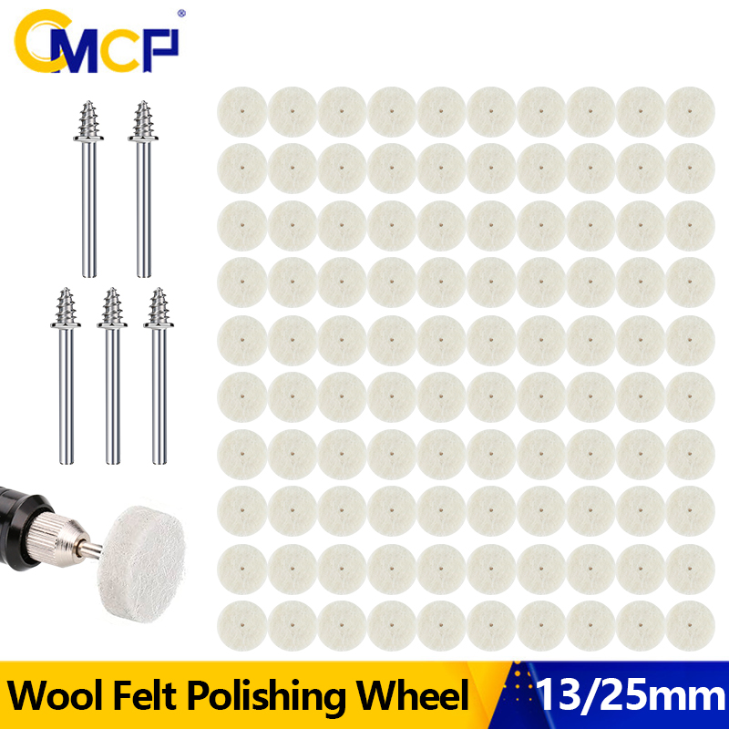 CMCP 52/105 Stück Wollfilz-Pol – Cordless Rotary Tool Kit Accessories Bewertung und Preis