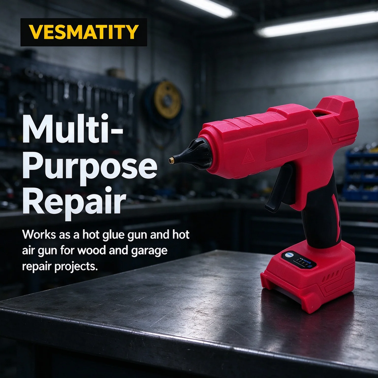 Elektrische, kabellose Heißkle – Hot Melt Glue Gun Cordless Bewertung und Preis
